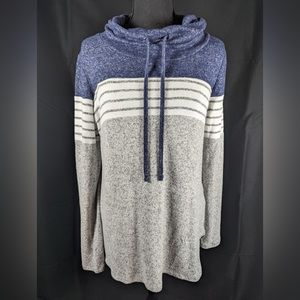 Market & Spruce Cameron Cowl Neck Brushed Knit Top